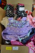Assortment of Dolls Clothing etc.