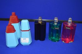 *Six Part Tester Bottles of Fragrances Including C