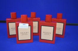 *Five Part Tester Bottles of Gucci Bloom Ambrosia