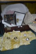 Vintage Suitcase Containing; Wallpaper, Photo Tent