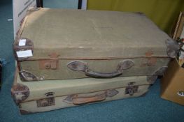 Two Vintage Suitcases