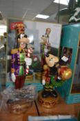*Disney Goofy & Mickey Mouse Christmas Figures (AF