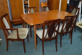 1960's Retro G-Plan Extending Dining Table plus Ma