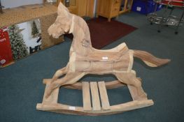 Wooden Rocking Horse