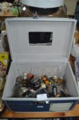Large Jewellery Case Containing a Quantity of Cost