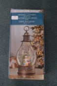 *Snowman Holiday Lantern with LED Light
