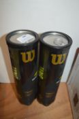 *2x Wilson Extra Duty Tennis Balls 4pk