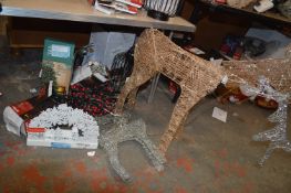 *Christmas Tree Lights, String Lights, and Lantern