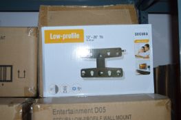 *Eighteen Secura Low Profile TV Wall Mounts