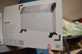 *Three Convector Heaters