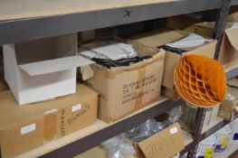 *Shelf of Small Square Boxes, and a Quantity of Ho