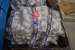 *Six Bags of 40mm 90° Knuckle Bend Push Fit Fittin