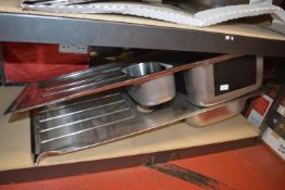 *Two Stainless Steel Sinks