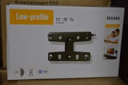 *Fifteen Secura Low Profile TV Wall Mounts