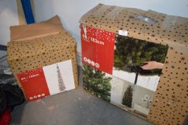 *6ft Hollimont and 6ft Trevali Christmas Trees