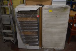 *Double and Chrome Bathroom Radiators ~1.1x0.6m