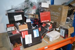 *Quantity of Christmas Lighting, 6ft Popup Christm