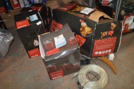 *Sausage Dog, Illuminated Star, Lanterns, and Garl