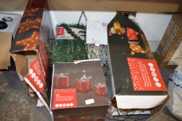 *Christmas Decorations, Lights, Hessian Stars, etc