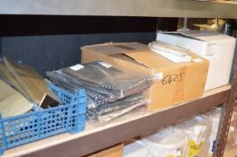 *Shelf of Various Picture Frames, Bags, etc.