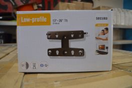 *Pallet of ~190 Boxes of Two Low Profile TV Wall M