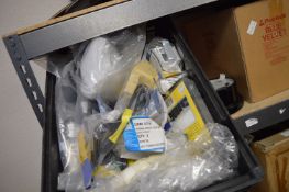 *Shelf of Mesh Filters, Vacuum End Connectors, etc