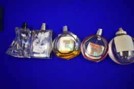 Five Bottles of Assorted Fragrances