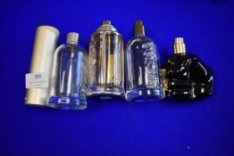 Five Bottles of Assorted Fragrances