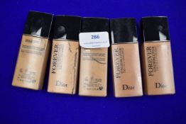 Five Dior Forever Undercover 24 Hour Full Coverage