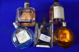 Five Bottles of Assorted Fragrances