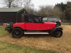 1926 Austin 20/4 Hertford Style Tourer Reg. no. UX 1700 Chassis no. FS15839 Engine no. P5 13807