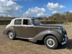 1953 Bentley R Type Standard Steel Saloon Reg. no. OGK 63