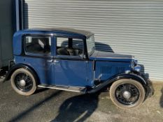 1933 Austin 10/4 Saloon Reg. no. ALU 215 Chassis no. 623461 Engine no. IG47772