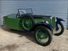 1934 BSA trike Reg. no. AVX 750