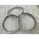 Three motorcycle rims, two appear to have been rechromed. - Image 1 of 3