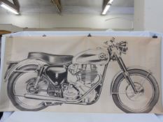 A very large scale study of a BSA, 89 3/4 x 42
