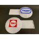 Two new old stock circa 1970s motorcycle showroom plastic price signs, one marked BSA, the other - Image 1 of 2