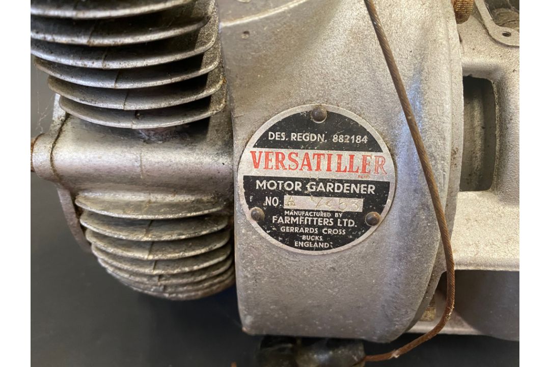A Vincent two-stroke industrial engine marked Versatiller Motor Gardener. - Image 4 of 4