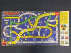 A rare National Benzole Mixture 'Startability' board game, uncut and in near mint condition,
