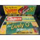 Three Oldham Batteries rectangular advertising posters, the largest 39 1/2 x 14 1/2". - Image 1 of 7