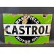 A Wakefield Castrol Motor Oil rectangular enamel sign, the scarcer green version, by Bruton of - Image 1 of 7