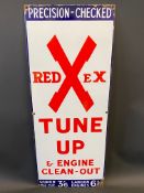 A Redex Tune Up enamel sign, with excellent gloss, 12 3/4 x 33