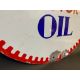 A Pratts Motor Oil circular double sided enamel sign, in good condition, 21" diameter. - Image 6 of 6