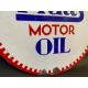A Pratts Motor Oil circular double sided enamel sign, in good condition, 21" diameter. - Image 3 of 6