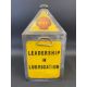 A Shell Lubricating Oil five gallon pyramid can in good condition. - Image 2 of 6