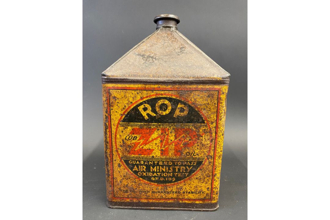 An ROP ZIP gallon pyramid can. - Image 1 of 6