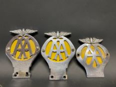 Three small AA badges.