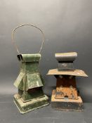 Two unusual lamps, possibly railway.