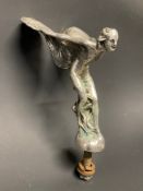A Rolls-Royce nickel spirit of ecstasy mascot, believed to suit 20hp.