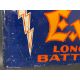An Exide Batteries tin advertising sign of bright design and colour, 25 x 17 3/4". - Image 3 of 6